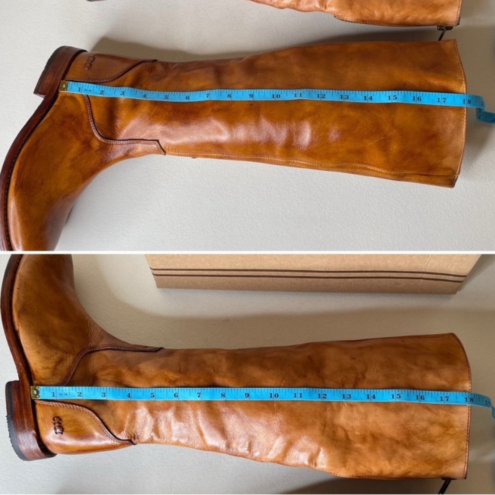 🔥NWT BED|STU Tess Windsor Tan Glaze Riding Boots Size 8.5 - Picture 12 of 13